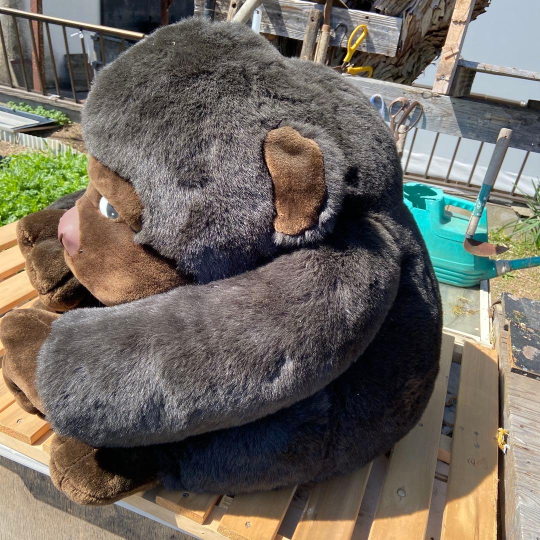 大型　ゴリラぬいぐるみ