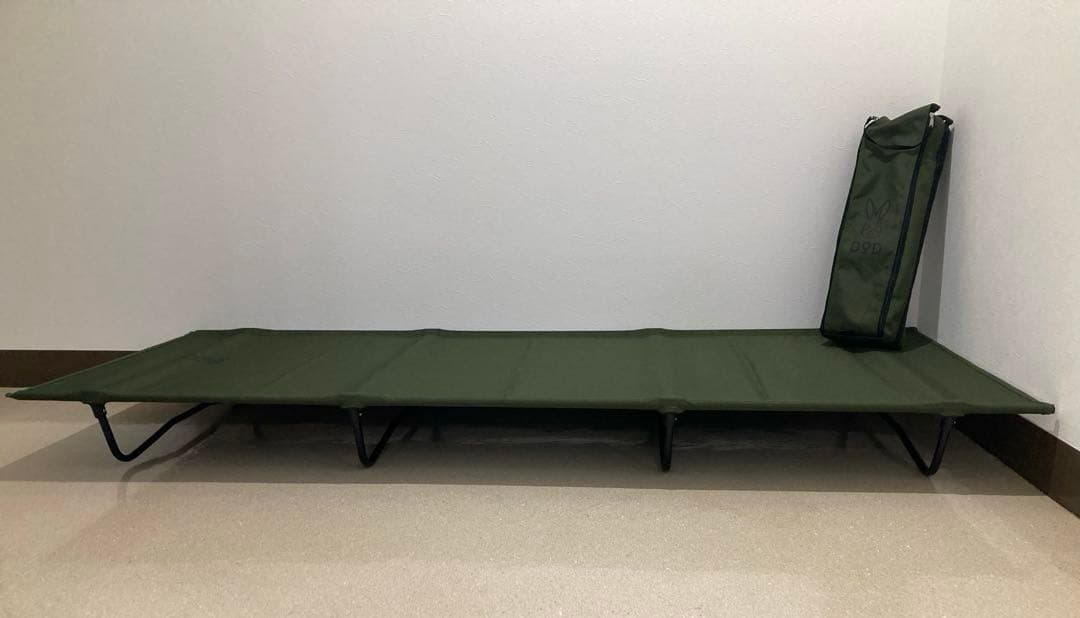 DOD バッグインベッド カーキ 収納バッグ付き キャンプ アウトドア用品