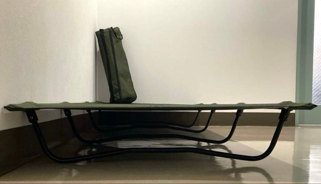 DOD バッグインベッド カーキ 収納バッグ付き キャンプ アウトドア用品