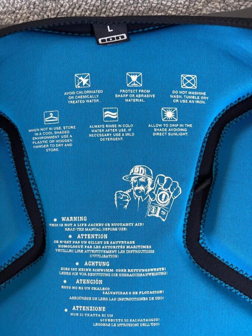 ION カイトサーフィン用ベスト 3回使用