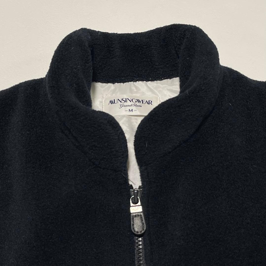 MUNSINGWEAR フリースベスト 日本製 ファブミックス マンシングウェア