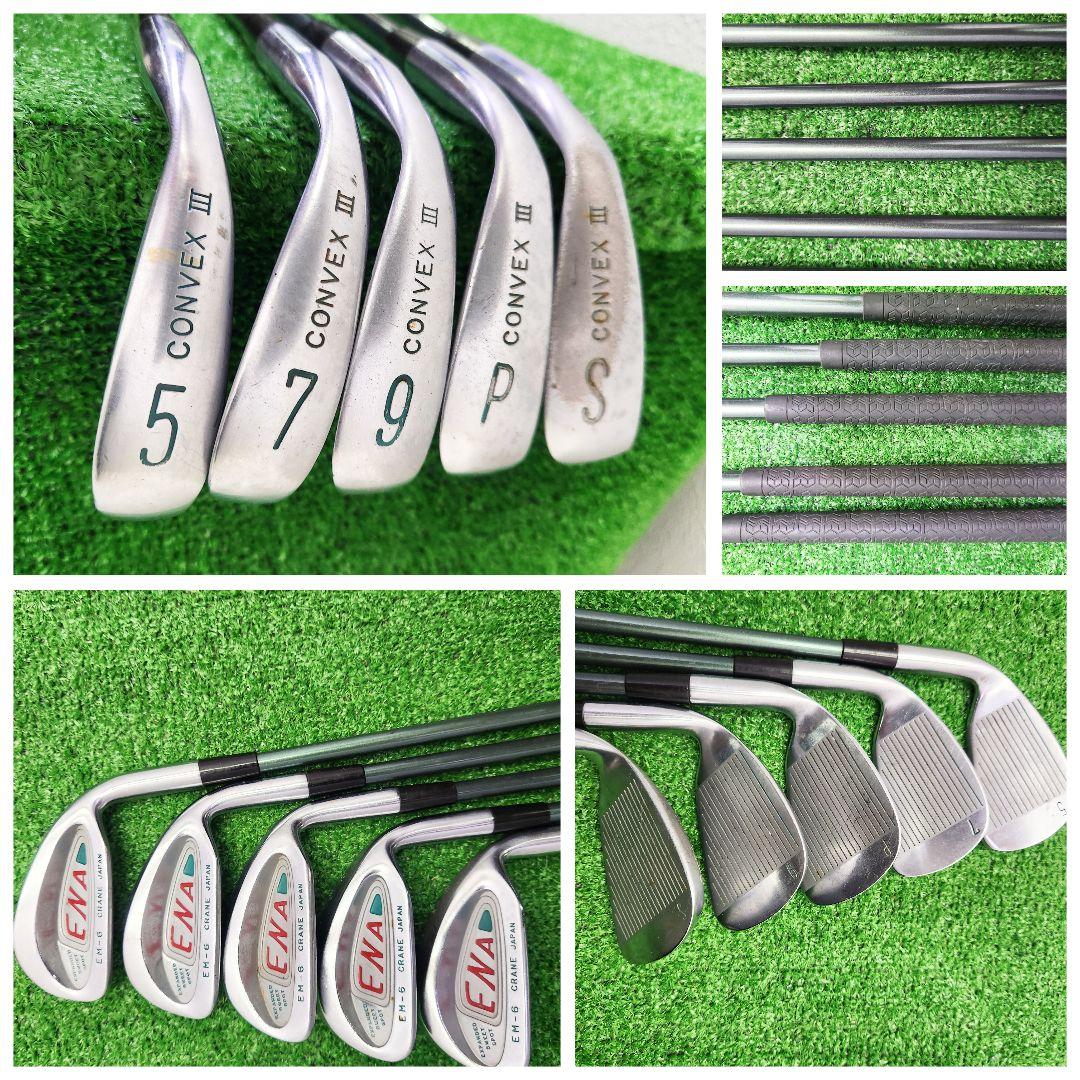 (262)⛳レディースクラブ９本セット　courregesバックでおしゃれに