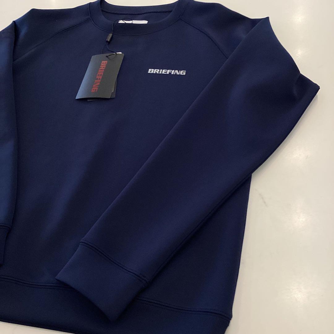 新品　BRIEFING WS 3D LOGO CREWNECK S