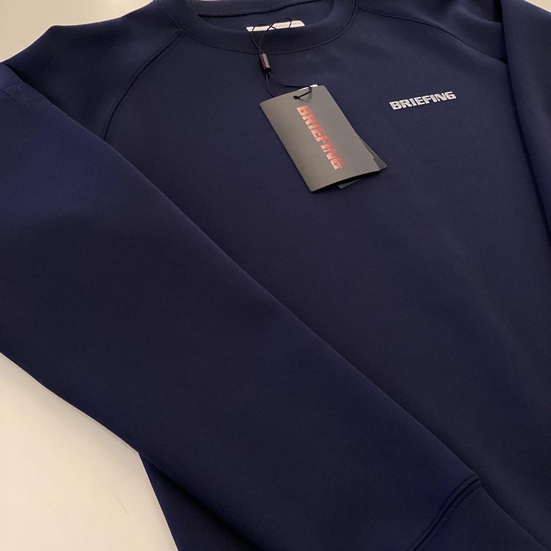 新品　BRIEFING WS 3D LOGO CREWNECK S