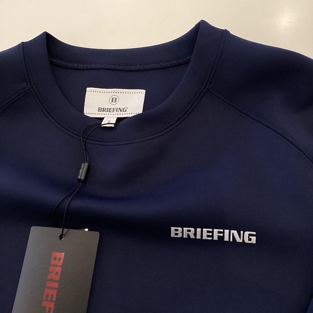 新品　BRIEFING WS 3D LOGO CREWNECK S