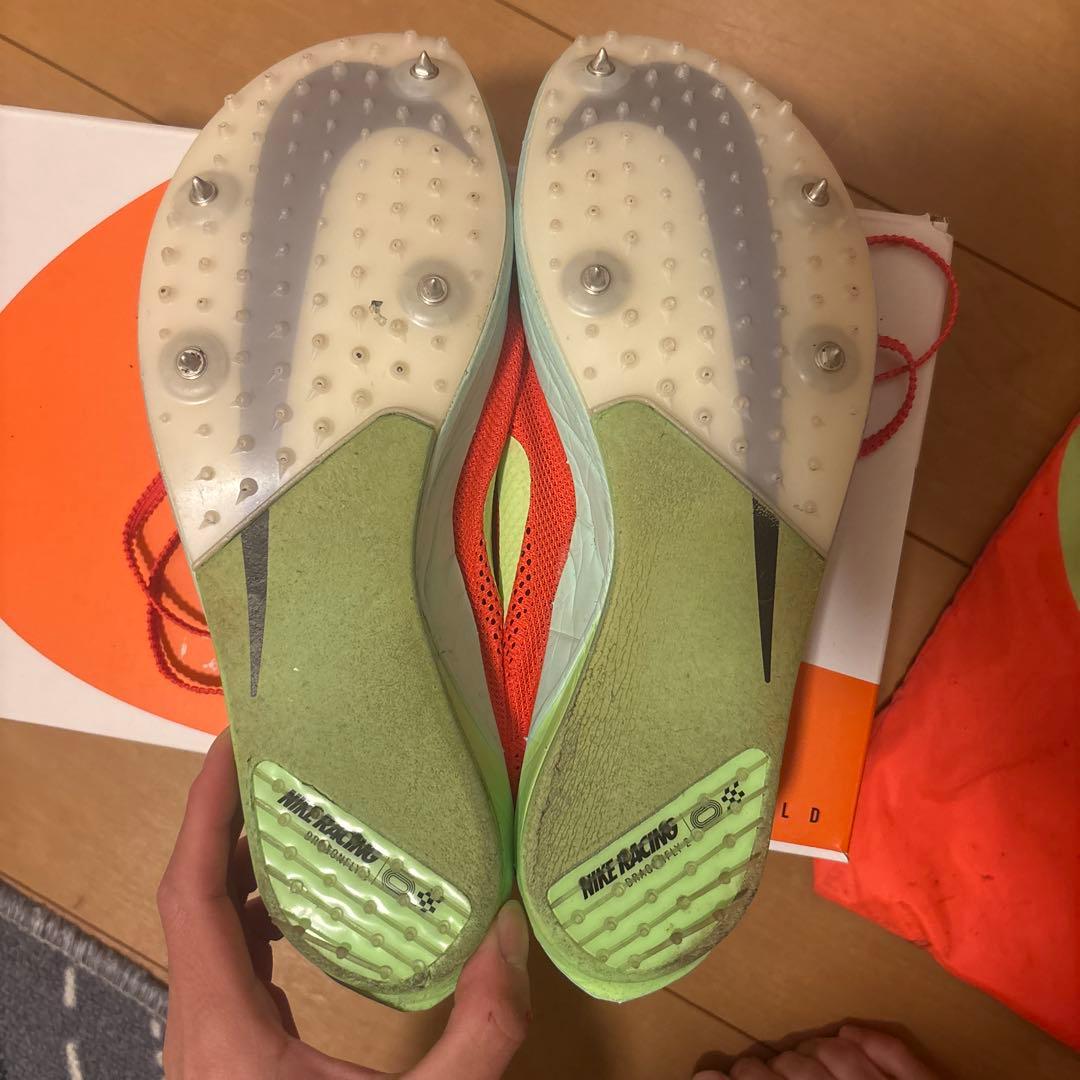 Nike zoom xドラゴンフライ2レッド/ライム
