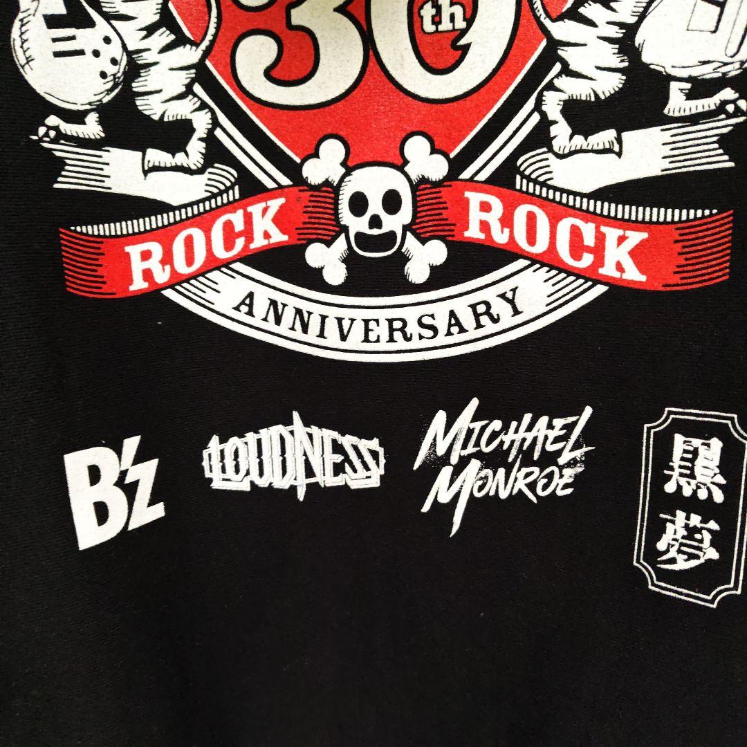B'z☆黒夢☆ROCK ROCK30周年記念 パーカー XL