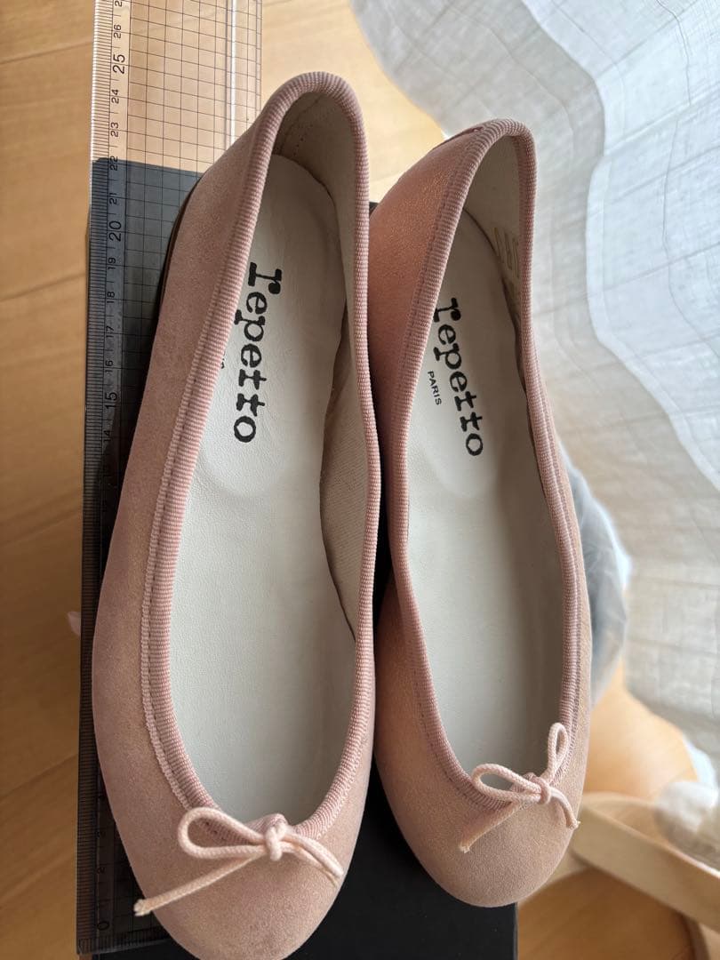 repetto ピンク バレエシューズ