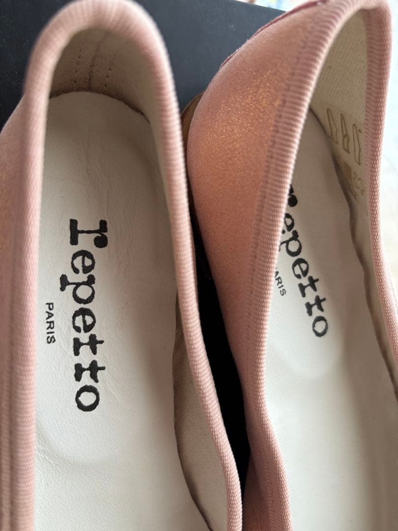 repetto ピンク バレエシューズ
