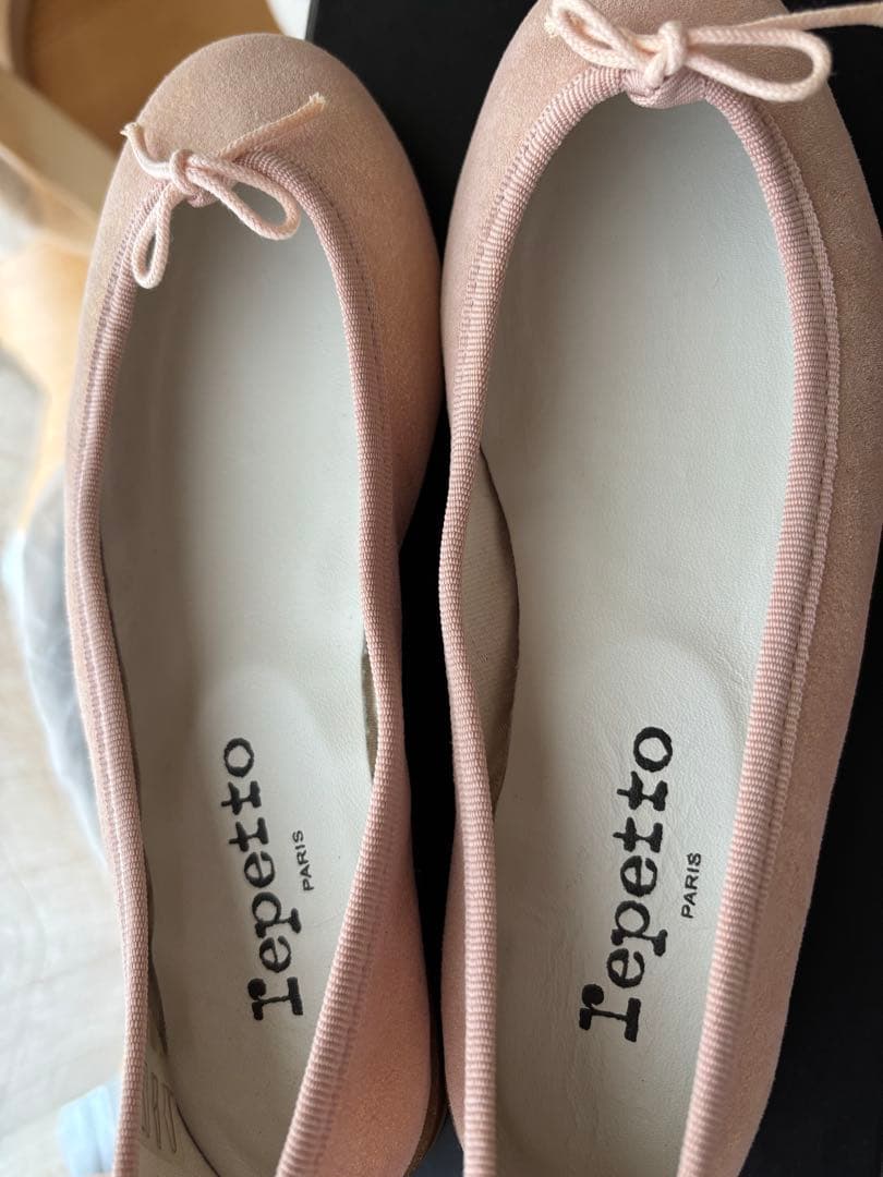 repetto ピンク バレエシューズ