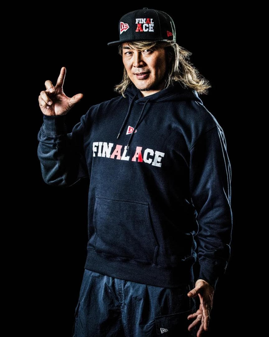 NEW ERA × 棚橋弘至「FINAL ACE」 パーカー Mサイズ