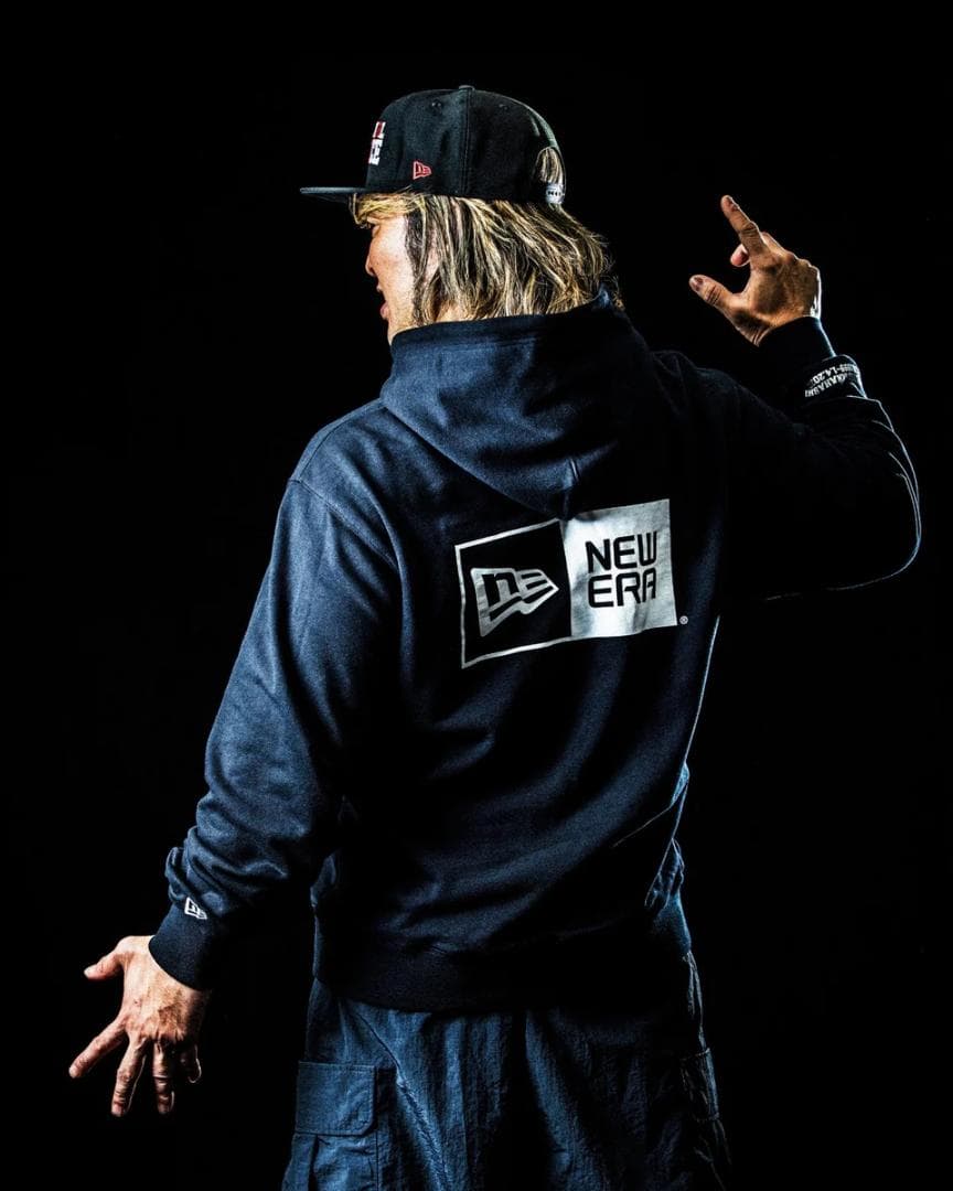 NEW ERA × 棚橋弘至「FINAL ACE」 パーカー Mサイズ