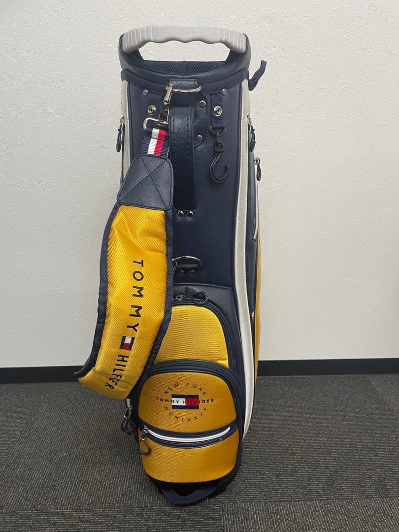   GOLF ミックスマテリアルキャディバックイエロー