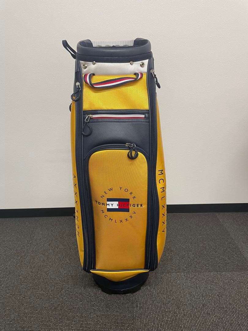   GOLF ミックスマテリアルキャディバックイエロー