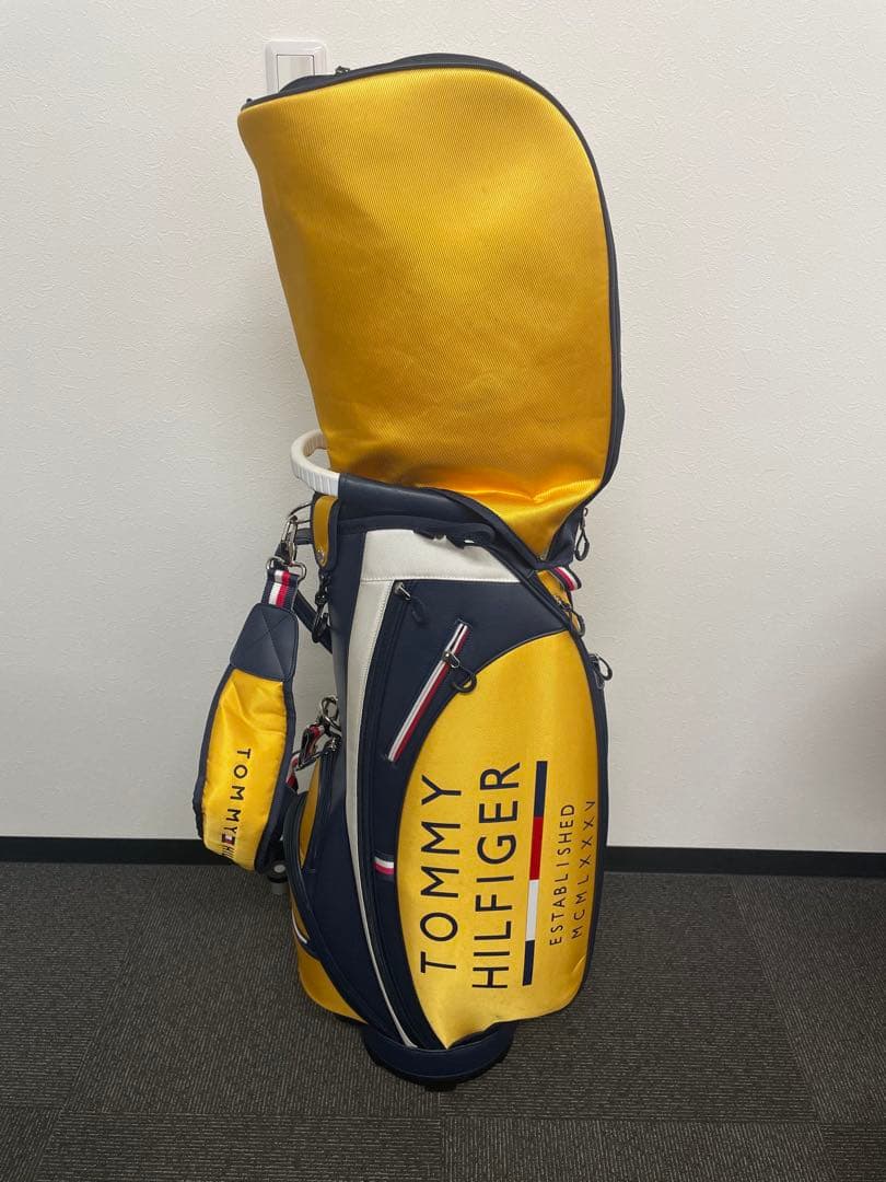   GOLF ミックスマテリアルキャディバックイエロー