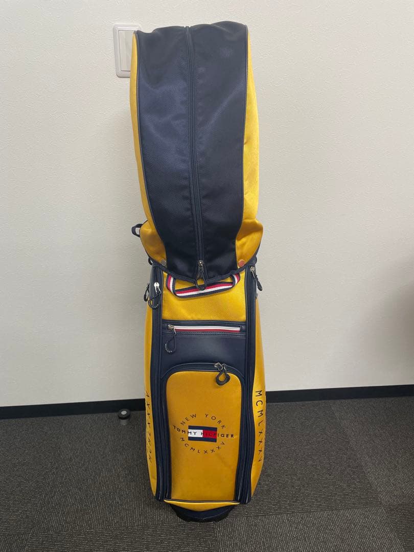   GOLF ミックスマテリアルキャディバックイエロー