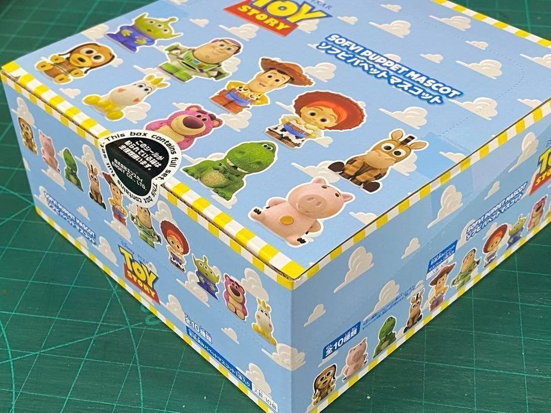 トイストーリー ソフビパペットマスコット 10個入りBOX 箱のまま発送