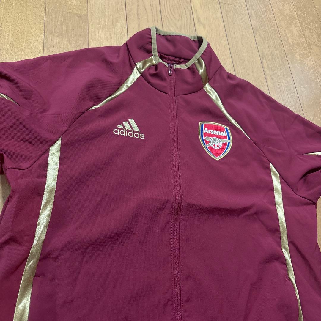 アーセナル Arsenal Teamgeist ウーブン ジャケット ボルドー