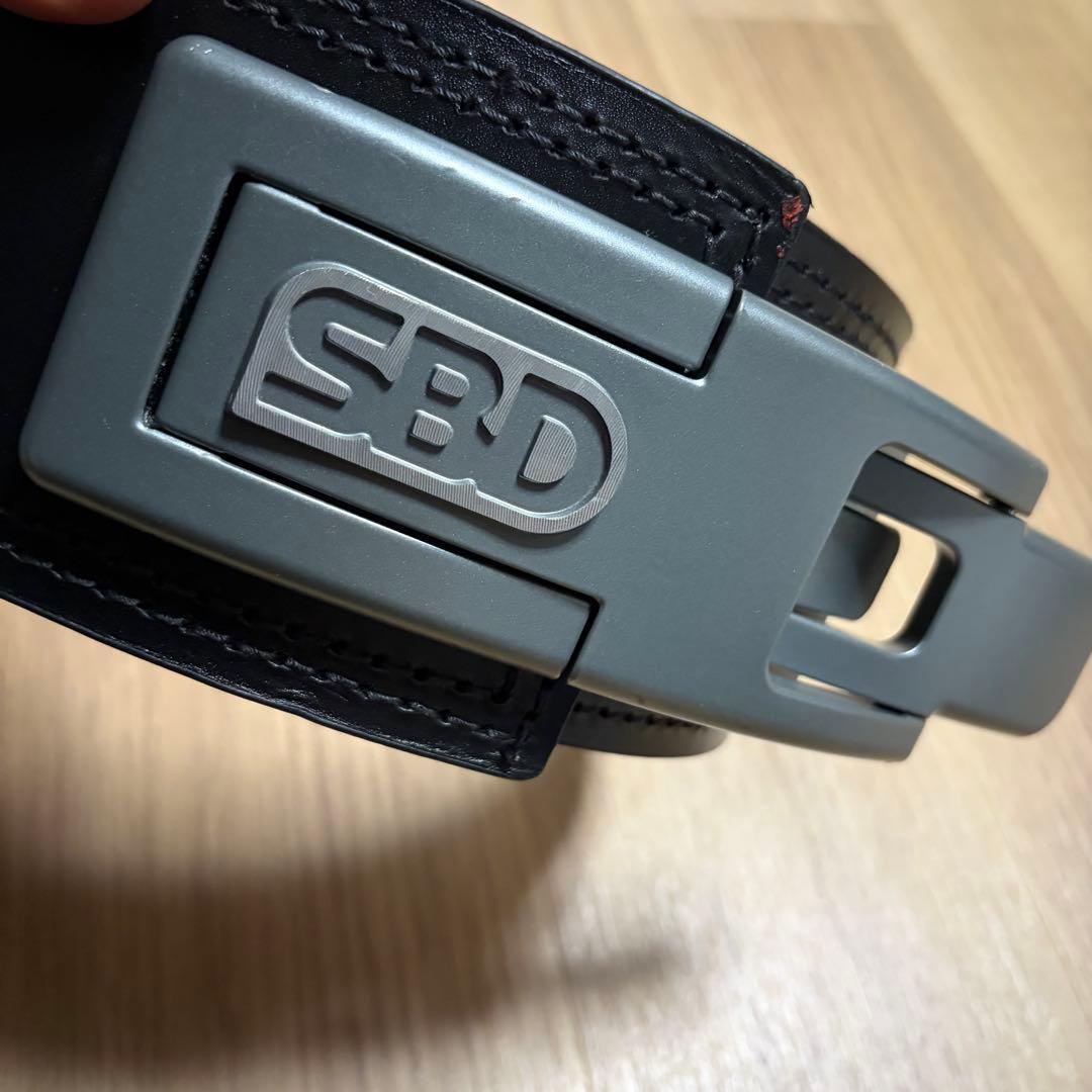 SBD 10mm 新型パワーベルト　新ロゴサイズL 状態良好