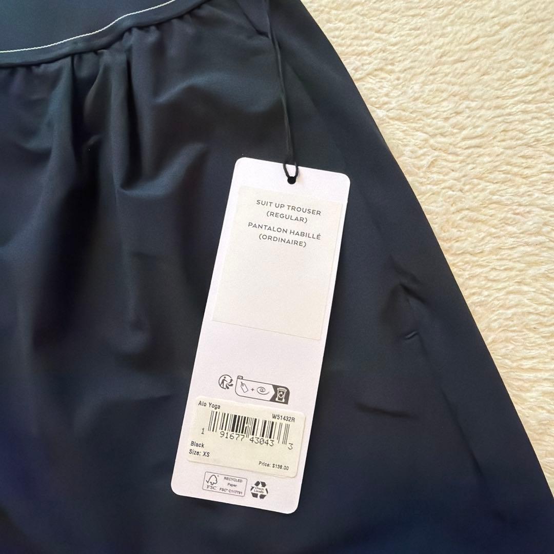 alo パンツ　 ブラック XS