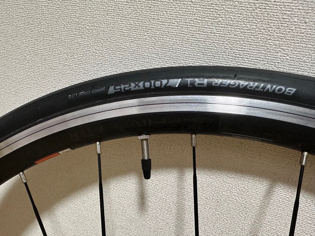 Bontrager AFFINITY TLR アルミホイール　タイヤチューブ付き