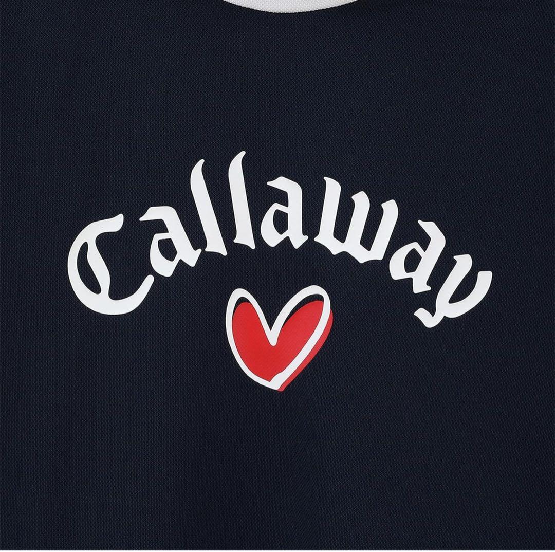 【ネイビーM】 Callaway キャロウェイ レディース 半袖 シャツ