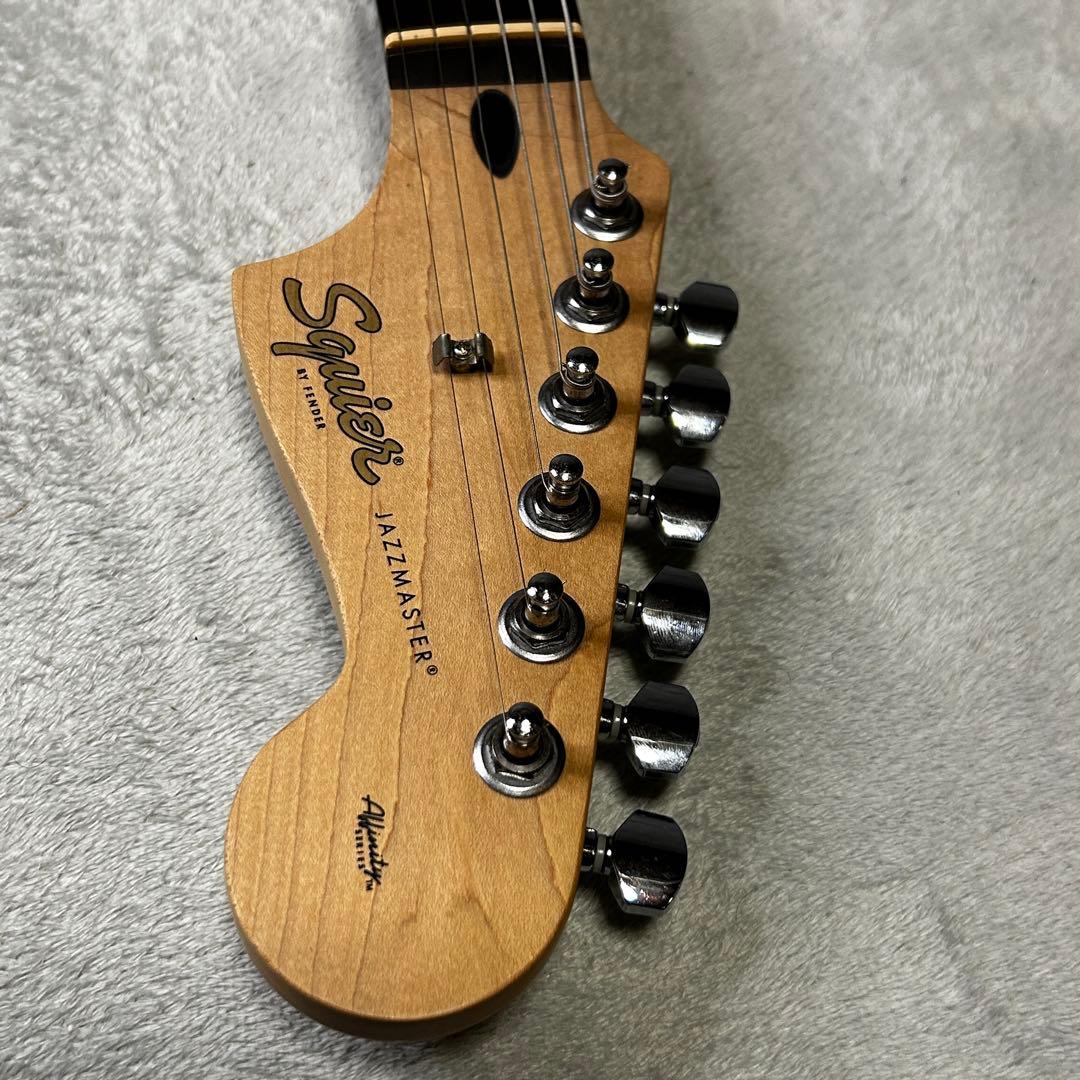 美品Squier Jazzmaster スクワイヤー ジャズマスター ホワイト
