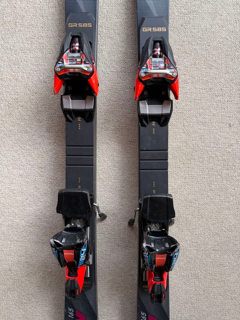 オガサカスキーSL 165cm GR585 マーカーRACE24ビィンディング付