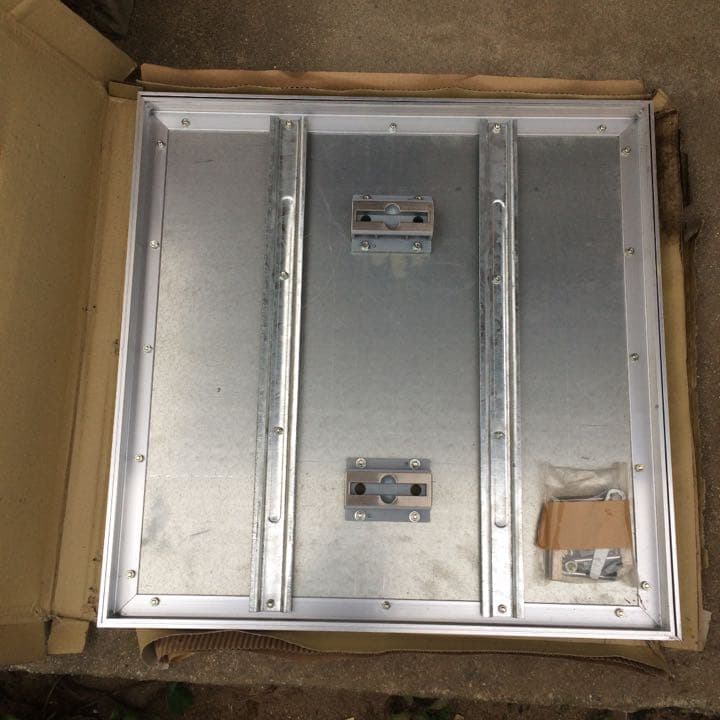 FU型アルミ枠床点検口 606mm