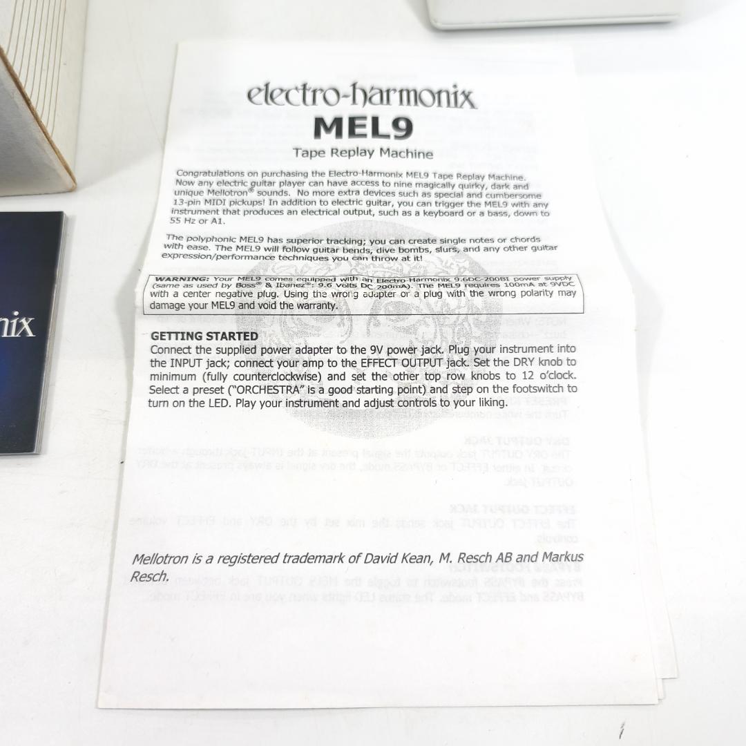 【美品】Electro-Harmonix Mel9 箱・説明書付き