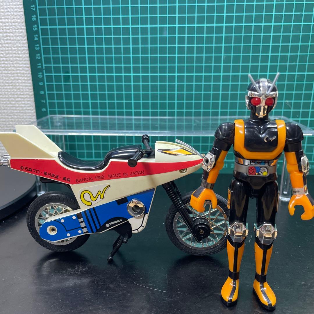 仮面ライダーロボライダーバイク付き 珍しいレトロヴィンテージ