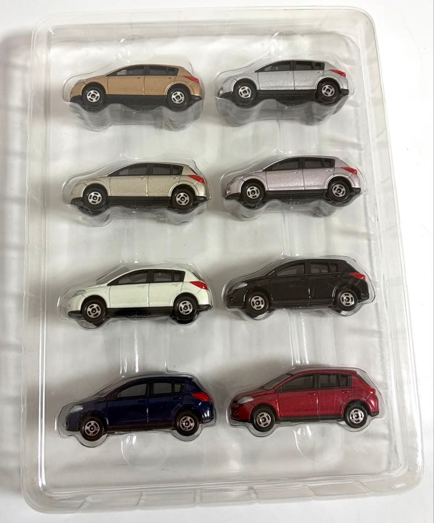 ディーラー特注品 タカラトミー 日産 ティーダ ミニカー 展示セット トミカ