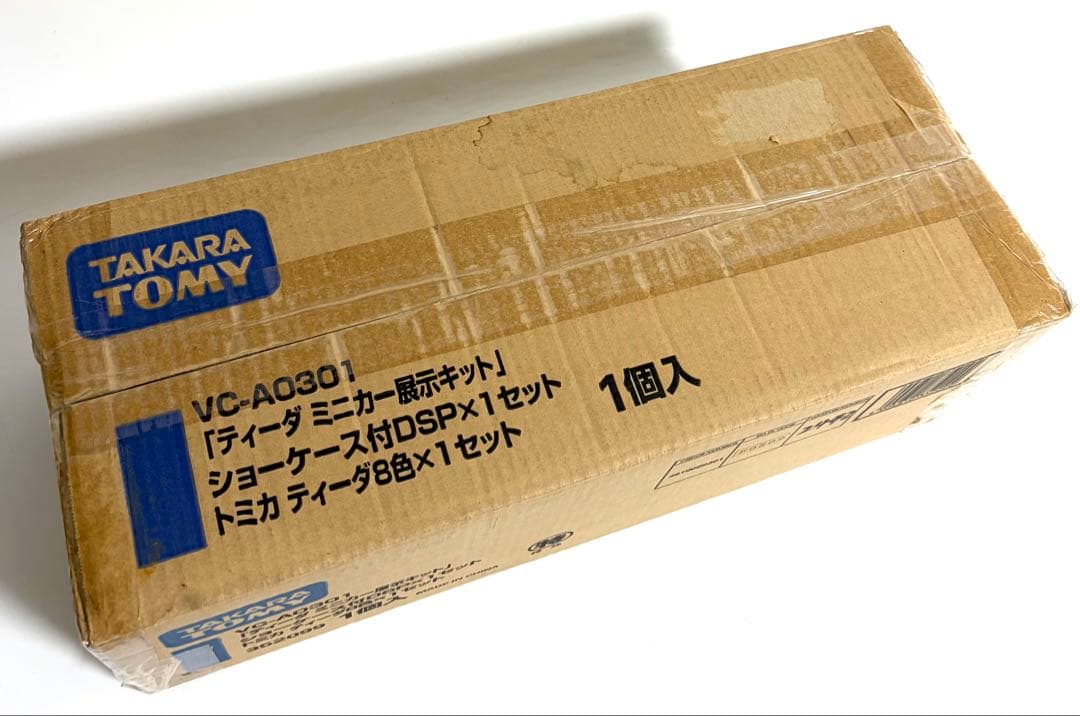ディーラー特注品 タカラトミー 日産 ティーダ ミニカー 展示セット トミカ