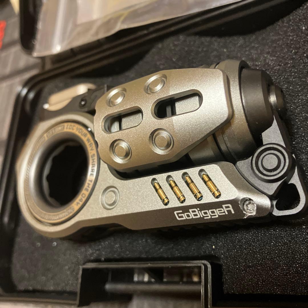 正規品 GoBiggeR Sinianフィジェットトイ EDC 音叉 カスタム