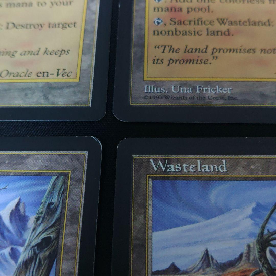 MTG 不毛の大地(英) 4枚セット