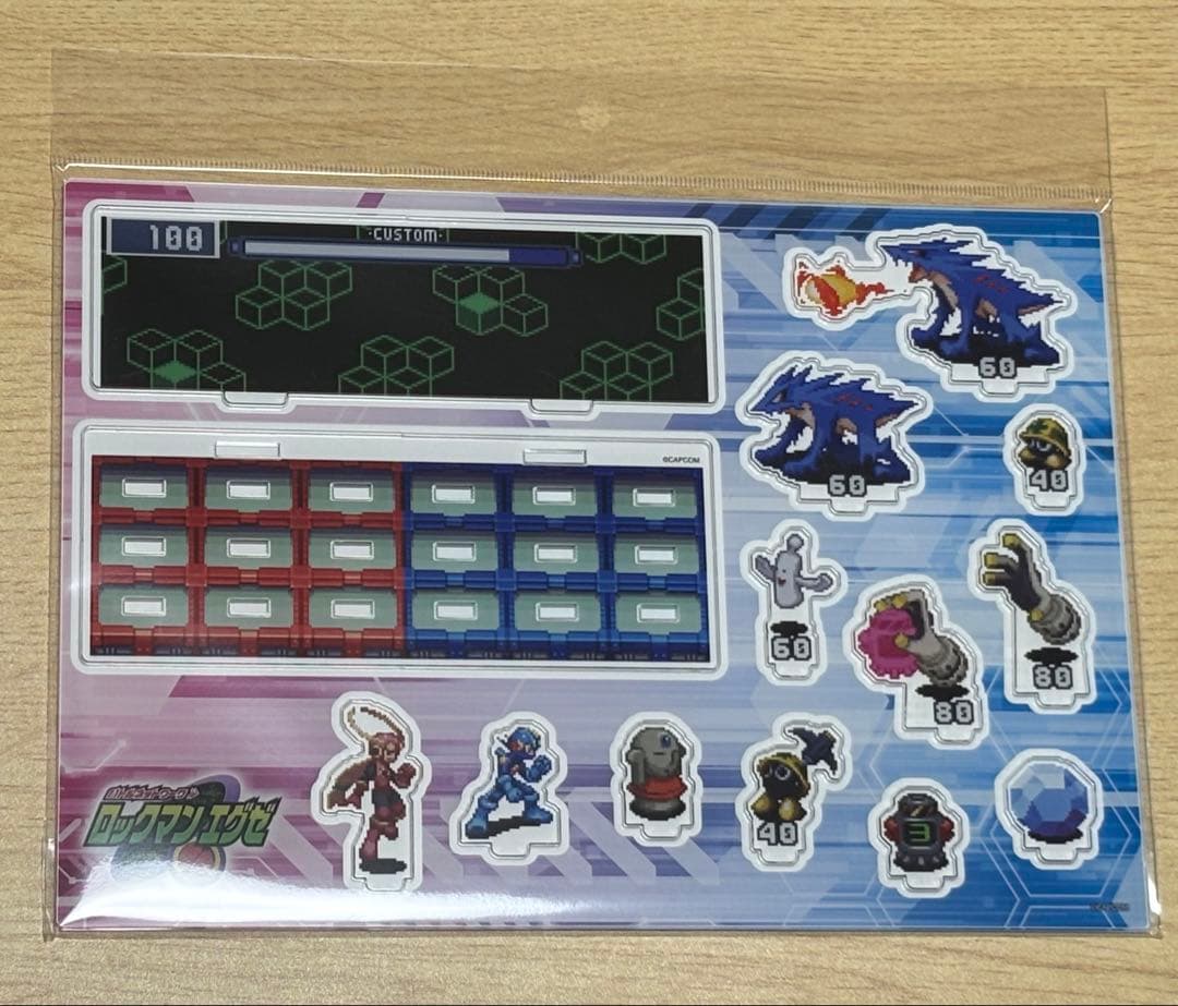 【未開封】ロックマンエグゼ バトルオペレーションセットイン！ アクリルジオラマ