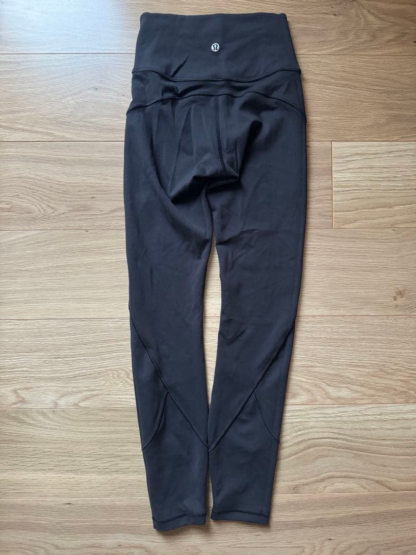 【 ルルレモン lululemon 】 レギンス ブラック サイズ2 匿名配送