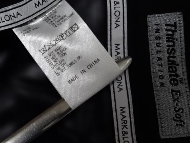 超美品(定価36300)MARK&LONAマークアンドロナ・中綿トラウザーパンツ