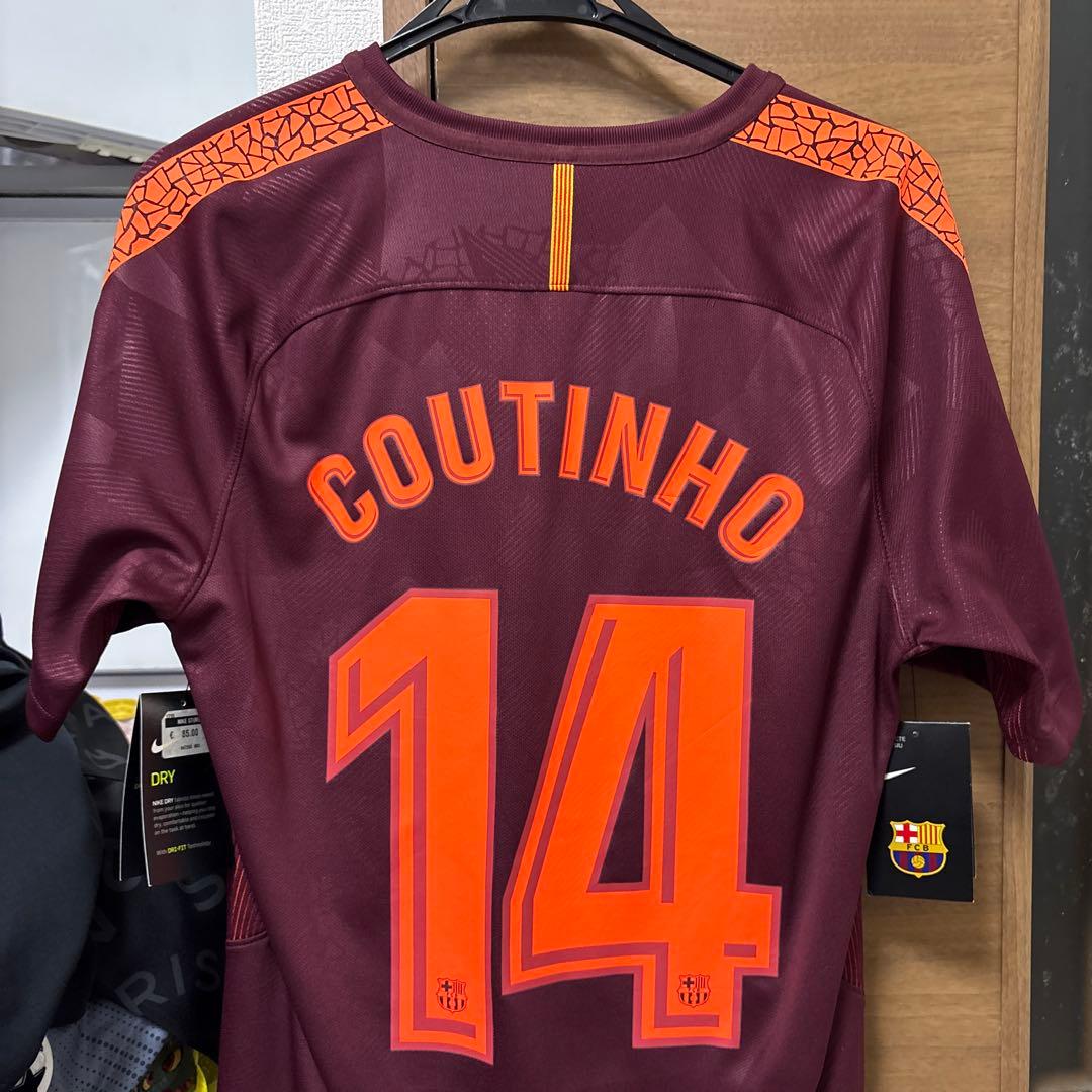 FCバルセロナ COUTINHO 14番 シャツ S