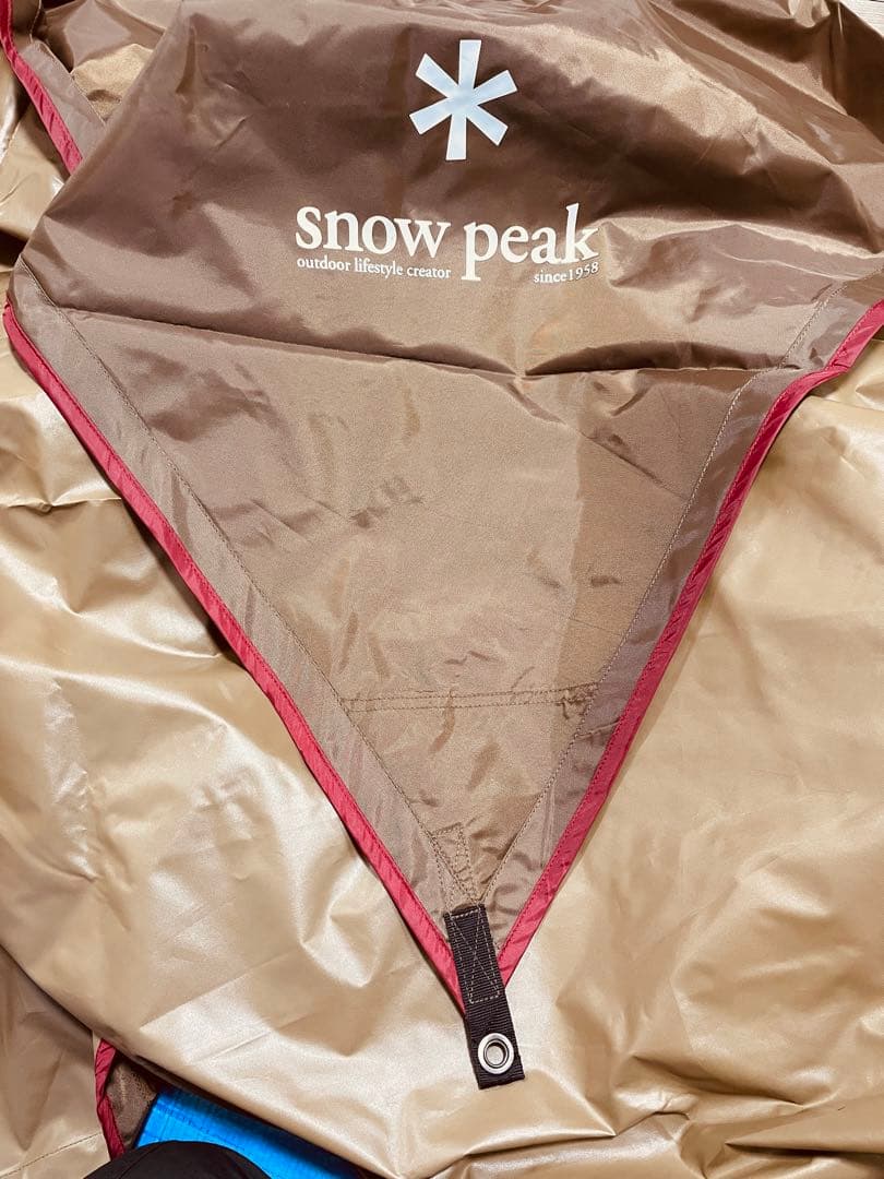 美品  PEAK HDタープ シールド ヘキサ(L) ポール付