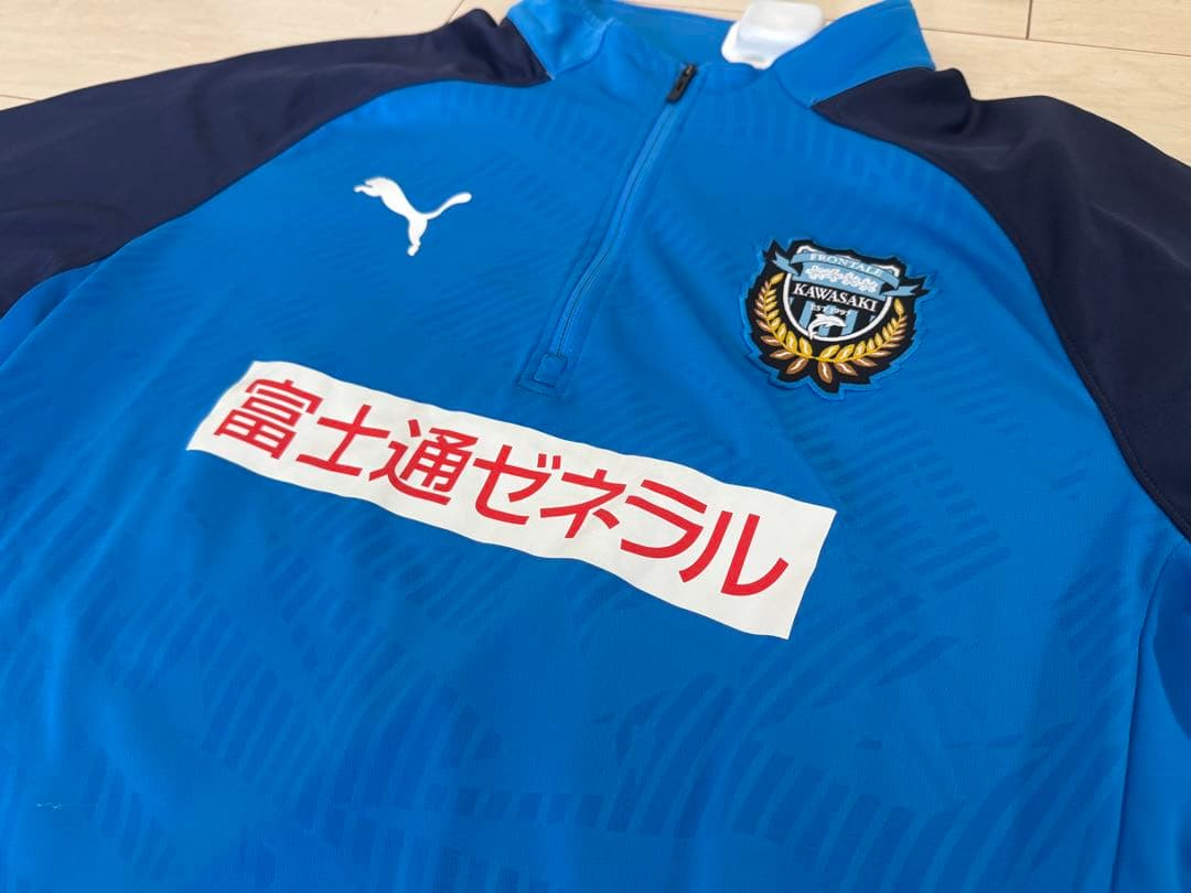 【支給品】川崎フロンターレ 2019-2020年シーズン ハーフジップジャージ