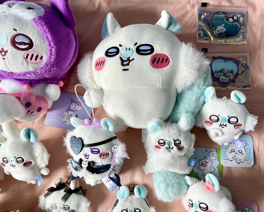 【新品未使用】 『ちいかわ』 モモンガ グッズまとめ売り ぬいぐるみ マスコット