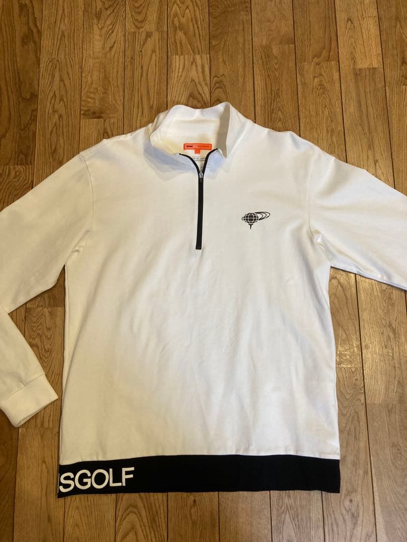BEAMS GOLF メンズ　ハーフジップ プルオーバー　Lサイズ