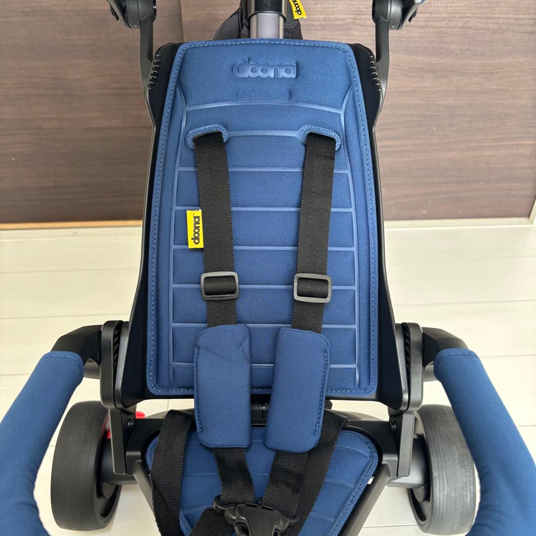 ✨美品✨doonaリキトラ 三輪車 トラベルバッグ付 折り畳み式 ロイヤルブルー
