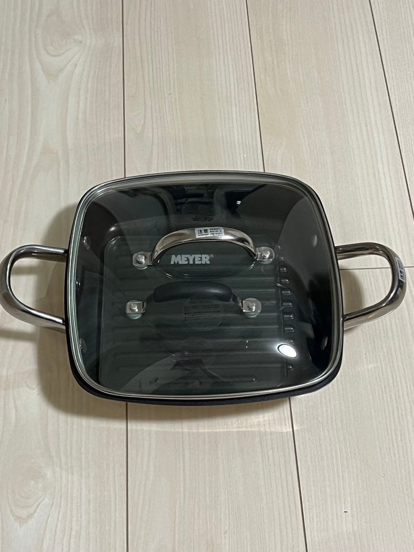 値下げ！【新品未使用品】Meyer スクエアグリルパン 24cm