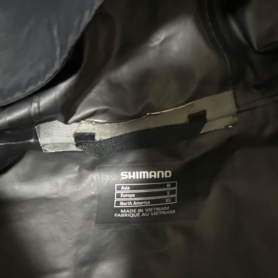 シマノ DS エクスプローラー レインジャケット RA-04JT ブラック M