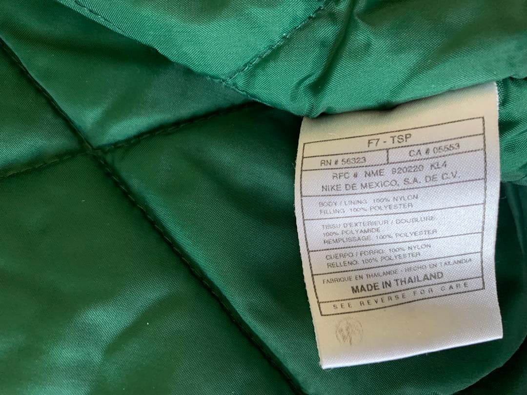 ウォームアップウェア 90s nike NFL Green Bay Packers JKT large