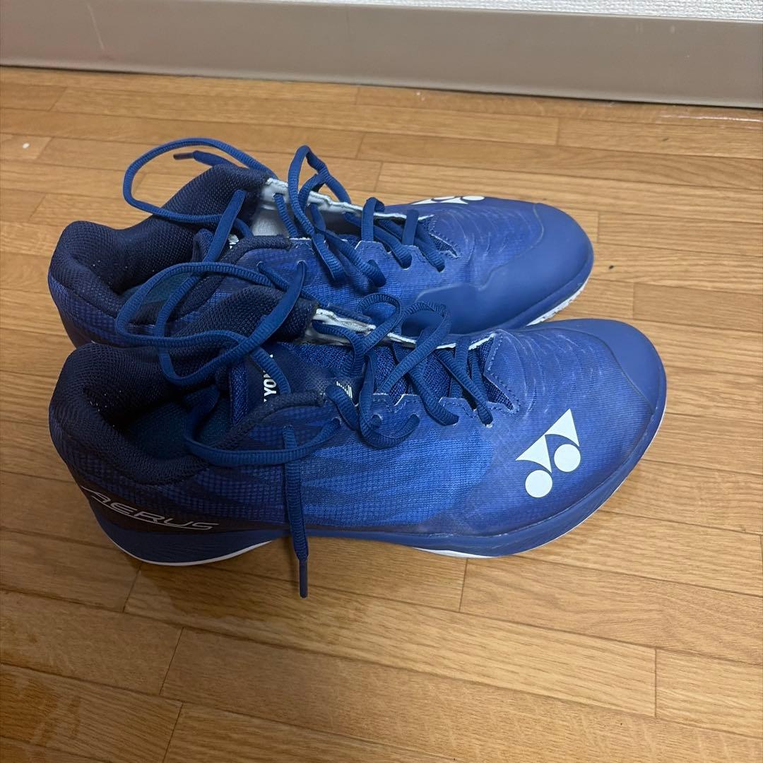 YONEX AERUS ネイビー バドミントンシューズ　26.0㎝