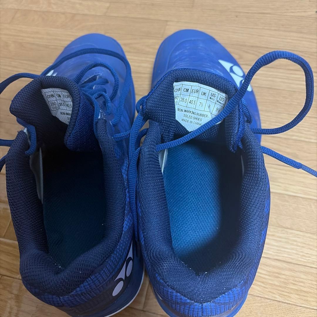 YONEX AERUS ネイビー バドミントンシューズ　26.0㎝