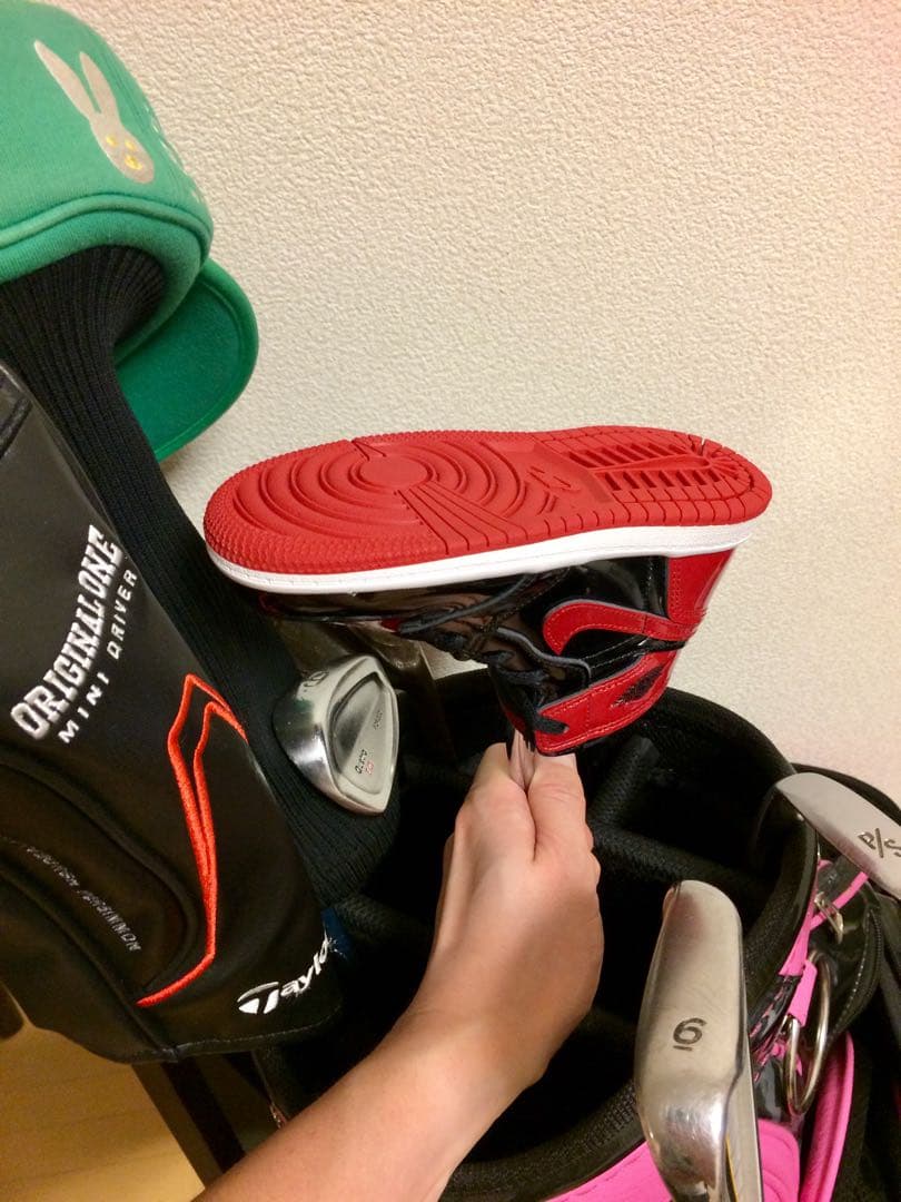 【超レア・新品】NIKE JORDAN 1 ナイキ ジョーダン パターカバー k